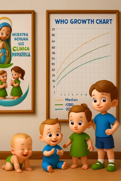 illustración de crecimiento y curvas de crecimiento